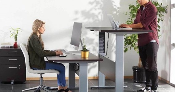 What is the best sitting to standing ratio for office work?       